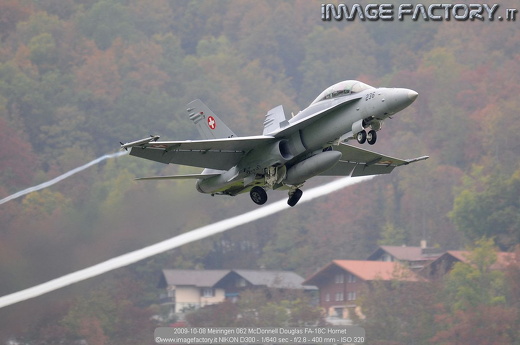 2009-10-08 Meiringen 062 McDonnell Douglas FA-18C Hornet